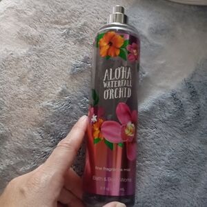 Discountinued Bath Body Works Aloha Waterfall Orchid Fragrance Mist ~ Rare 8oz